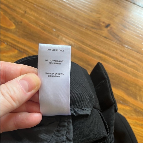 Michael Kors Women Black Slacks Pants Straight Leg Business Career 6P NWT - Picture 9 of 10